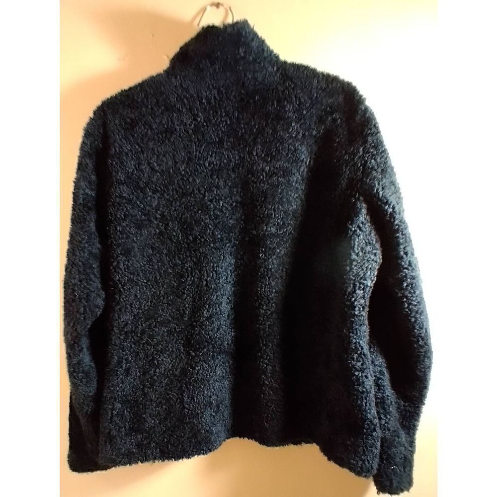 Pendleton Teddy Pullover Blue Jacket Wool Blend F… - image 2